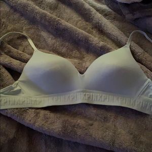 Mint colored PINK bra NWOT